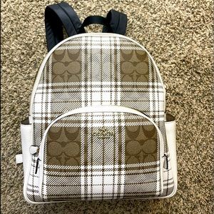 Coach Court Backpack Hunting Fishing Plaid